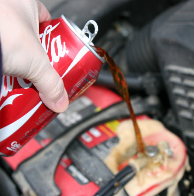 Cleaning a Corroded Car Battery with Coca-Cola - News about Energy
