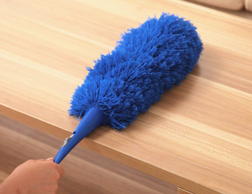 New Microfiber Dusting No Lint Duster Feather Duster Collapsible Microfiber Duster Bendable Cleaning Dust Home Cleaning
