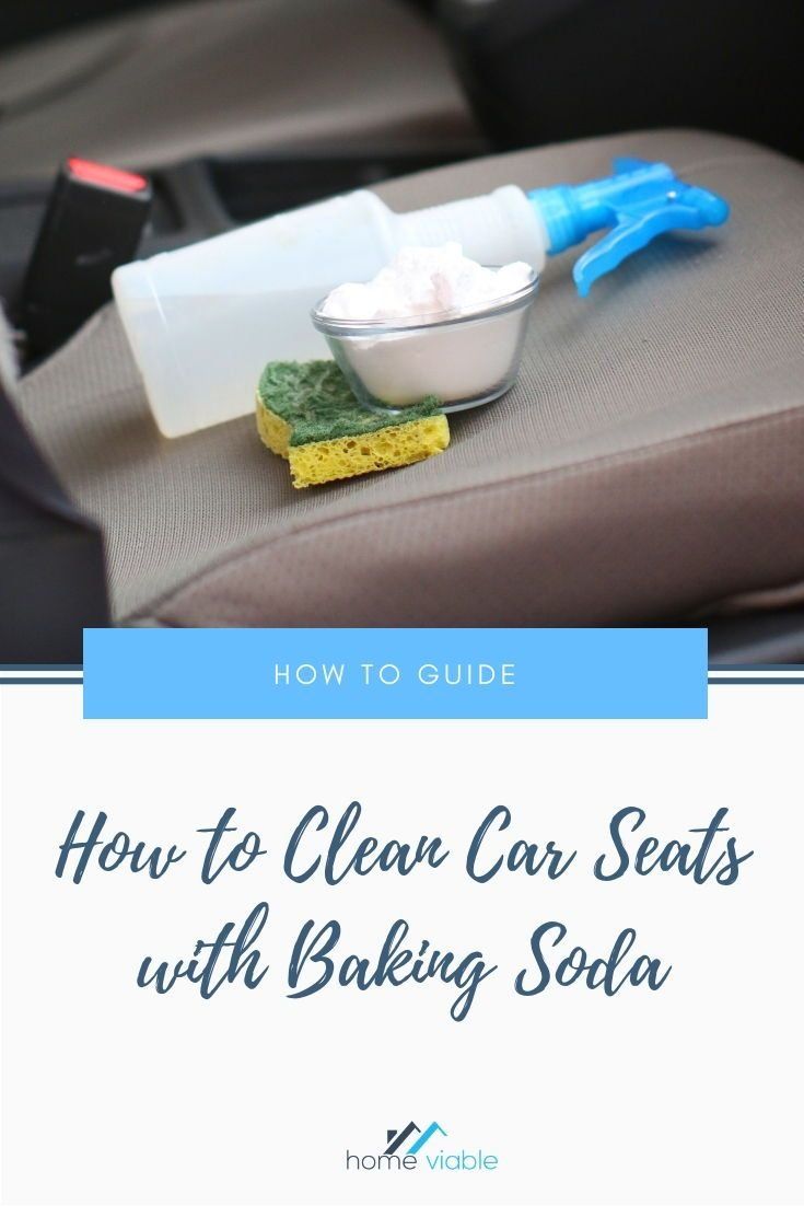 Clean your car seats with baking soda with this DIY carpet cleaning