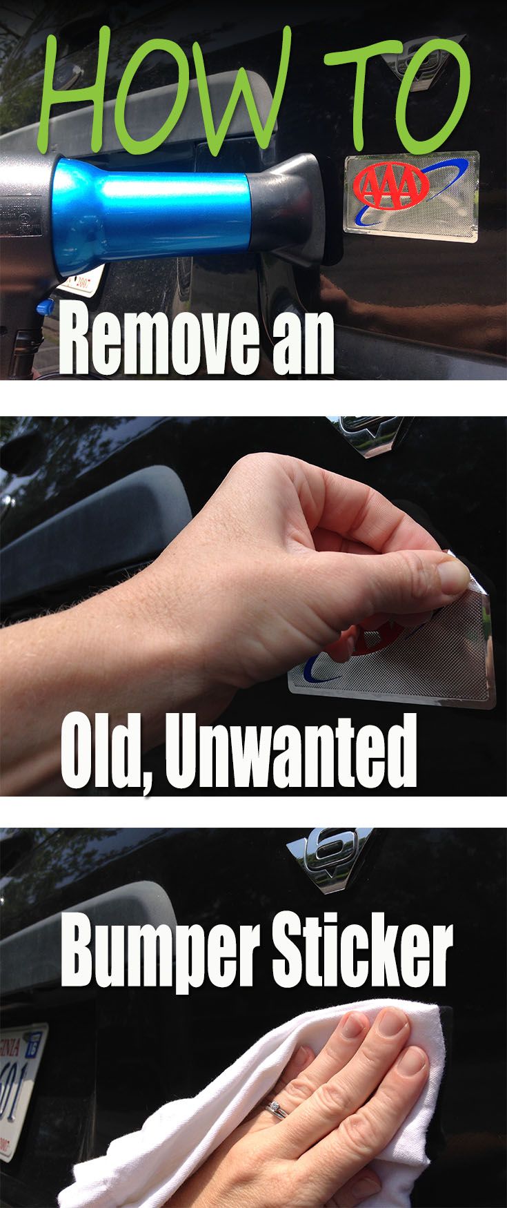 How to Remove Stickers From Car: Step By Step | Sticker removal, Car