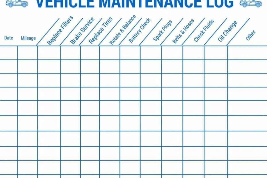 oil change excel spreadsheet pertaining to 014 auto maintenance schedule spreadsheet or car with vehicle 1293x970 1