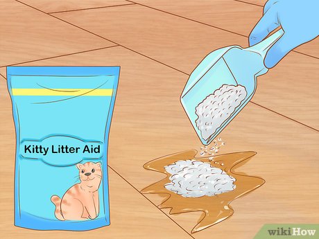 3 Ways to Clean Oil Off a Wood Floor - wikiHow