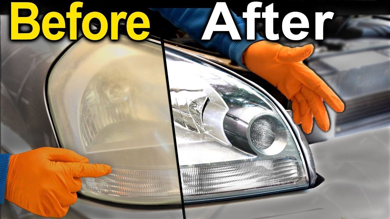 How To Restore Headlights PERMANENTLY ( Better Than a BRAND NEW