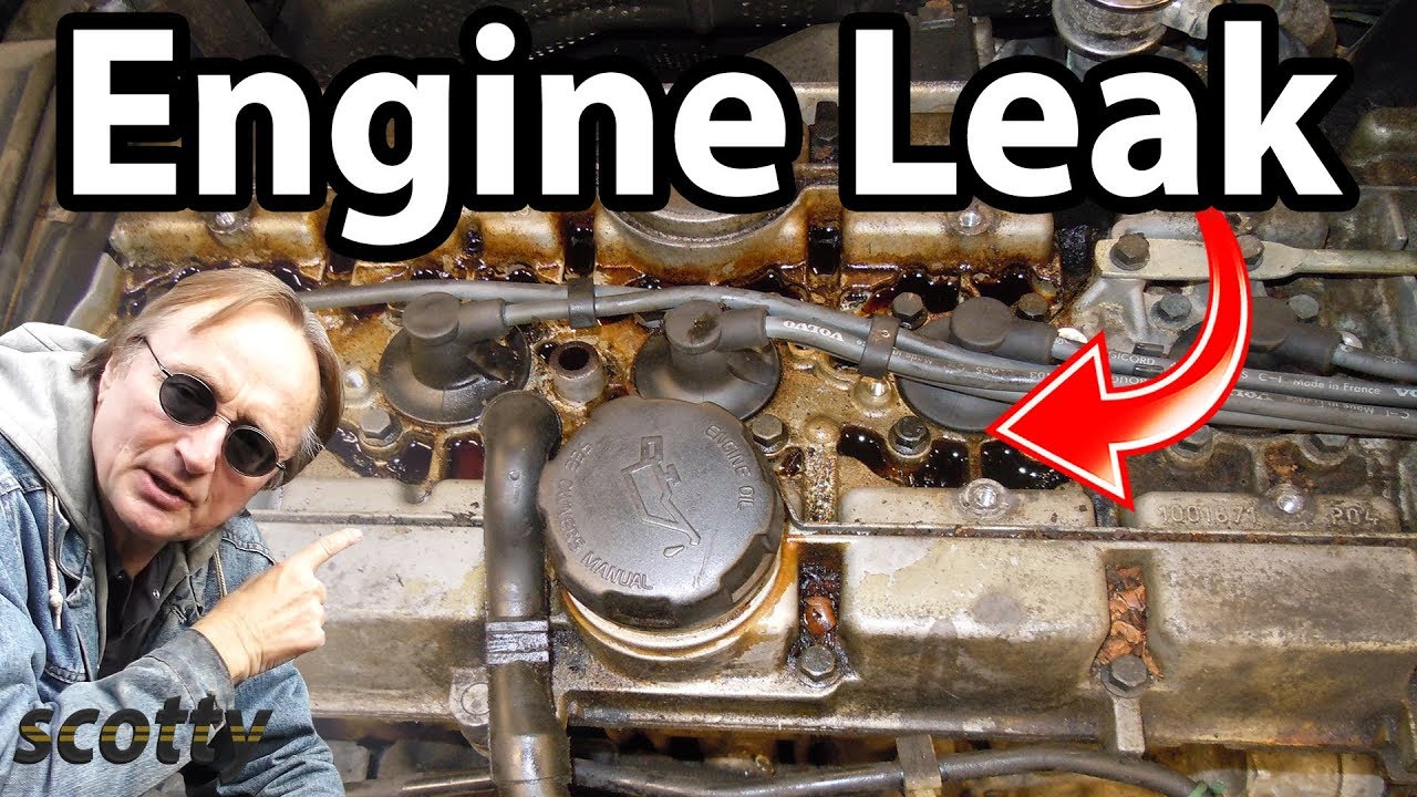 How to Fix Engine Oil Leaks in Your Car - YouTube