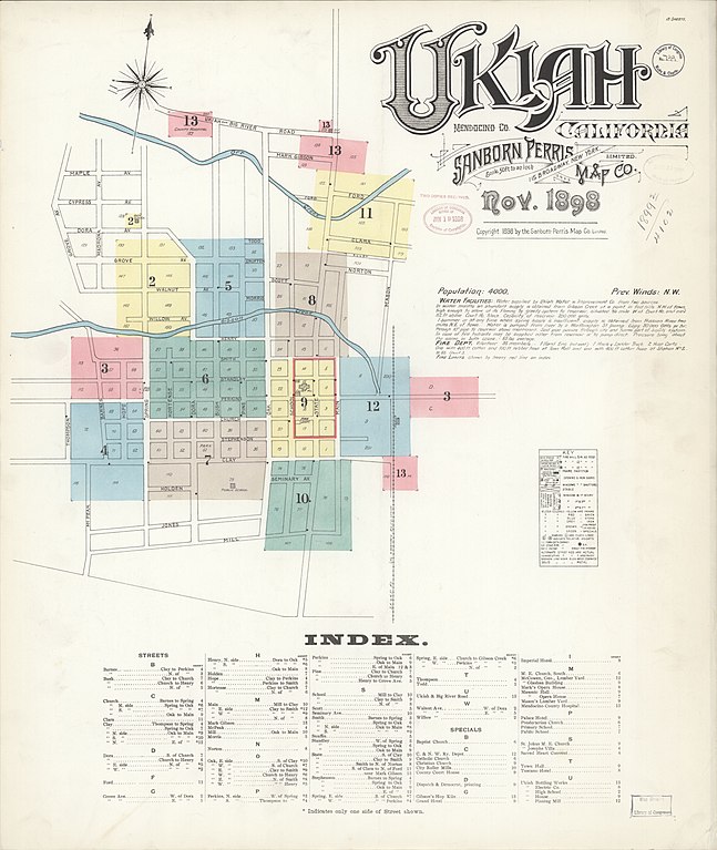 File:Sanborn Fire Insurance Map from Ukiah, Mendocino County